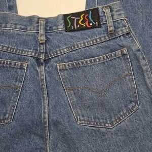 Vintage STEEL High Waist Jeans Fly Button Women's SZ 9 Y2K USA Grunge Streetwear